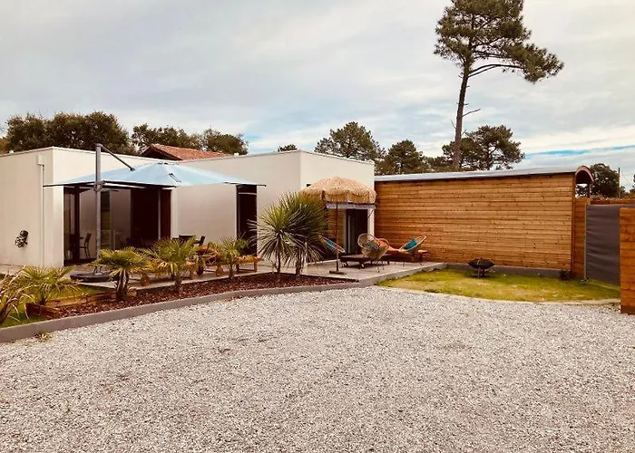 Hébergement de vacances Magnifique Maison Architecturale à L'océan *